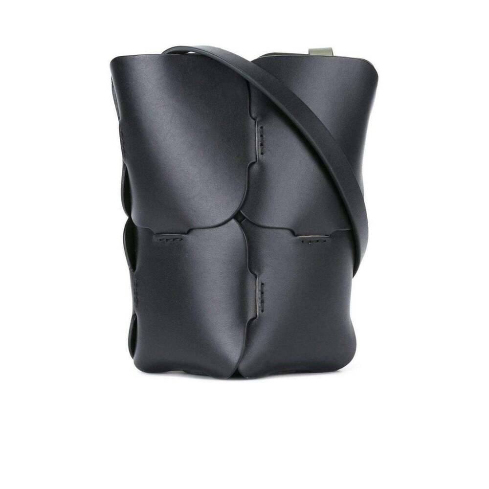 Paco Rabanne - Hobo Puzzle Bucket Shoulder Mini Leather Bag